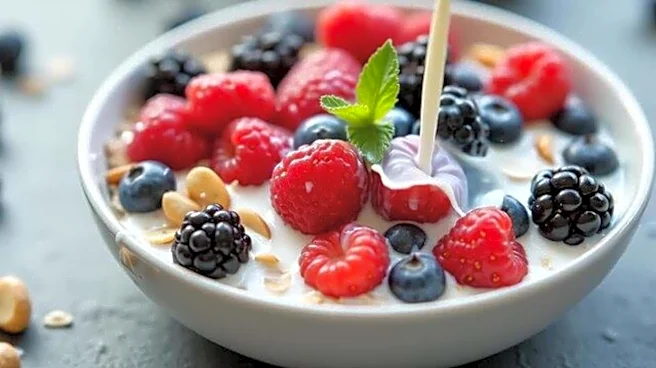 This oatmeal berry bowl is a winner!