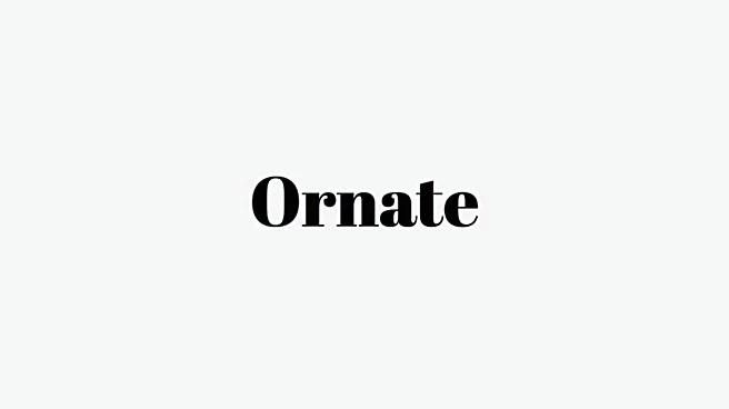 Word of the Day: Ornate