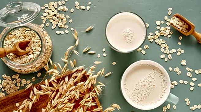 Swap your coffee for this oat milk latte