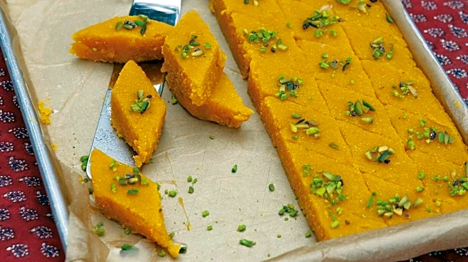 Up your dessert game with almond-saffron combo