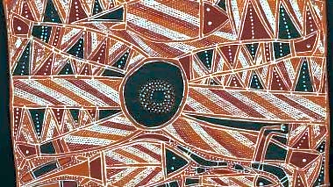 What are bark paintings?