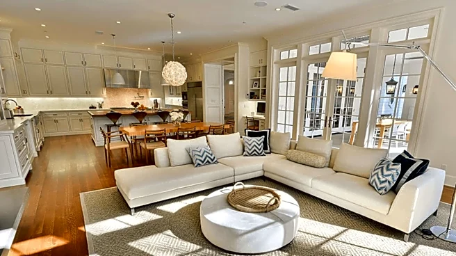 What are open-plan spaces?