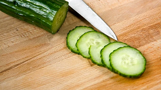 Cucumber slices can help reduce sunburn discomfort