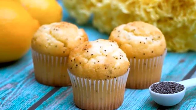 Our new breakfast favorite: Lemon millet muffins