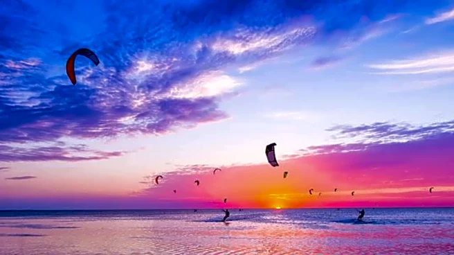 Tanzania's coastline is a paradise for kite surfers!