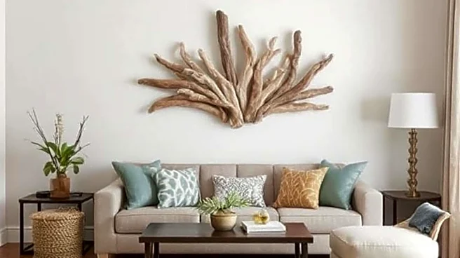 How to create wall art using driftwood