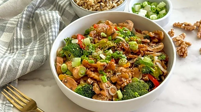 This broccoli walnut stir-fry is a winner!
