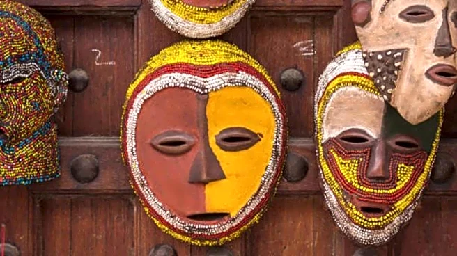 How to paint African masks