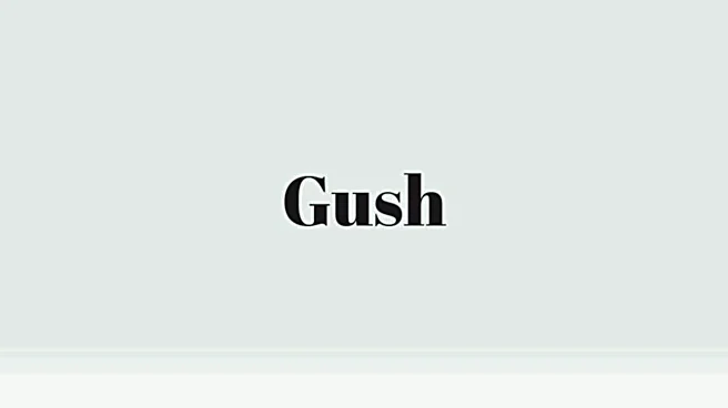 Word of the Day: Gush