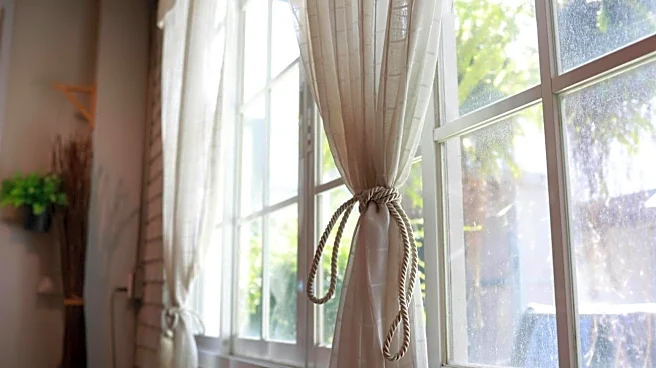 Give your room a fresh look with monochrome drapes