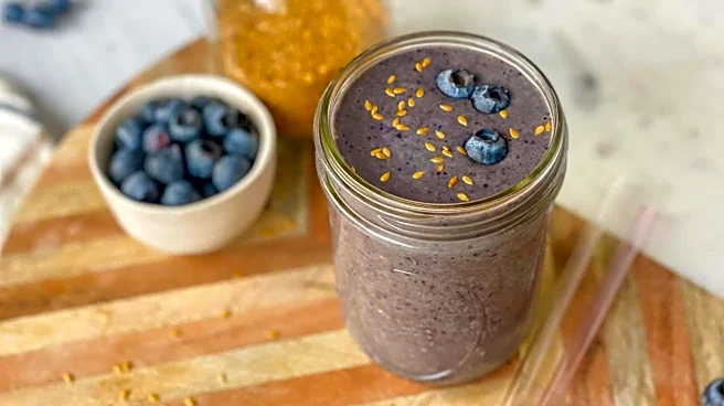 Flaxseed smoothie: A cholesterol-friendly choice