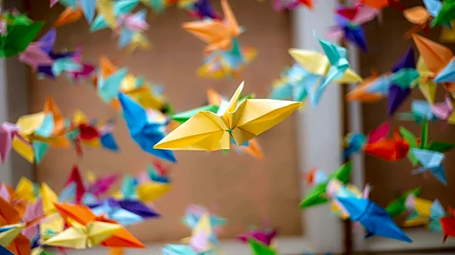 Learn the art of folding origami cranes