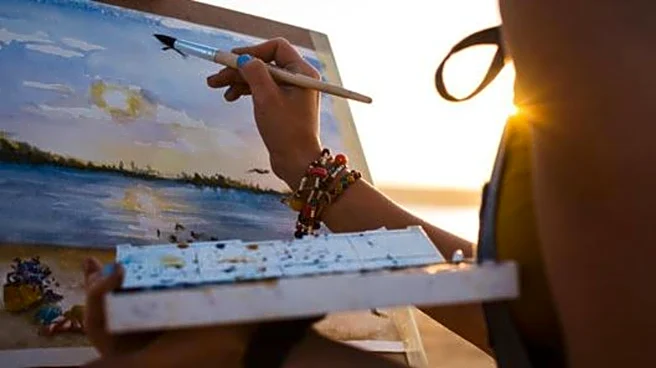How to paint stunning sunset landscapes