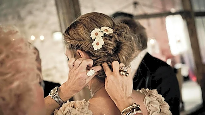 Add flowers to your bun with these stylish ideas