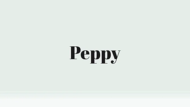 Word of the Day: Peppy