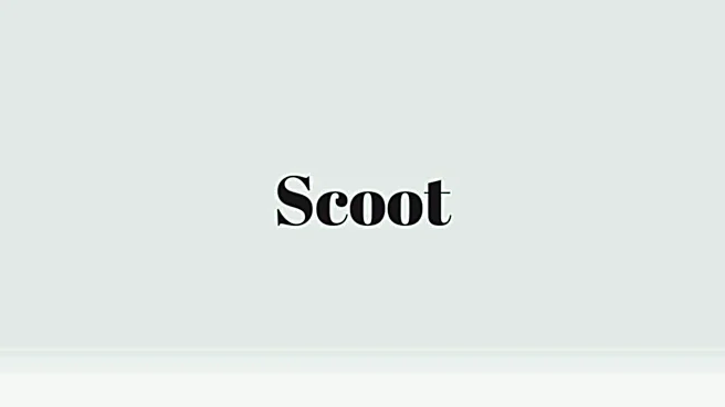 Word of the Day: Scoot
