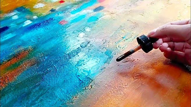 What is layered ink artwork?
