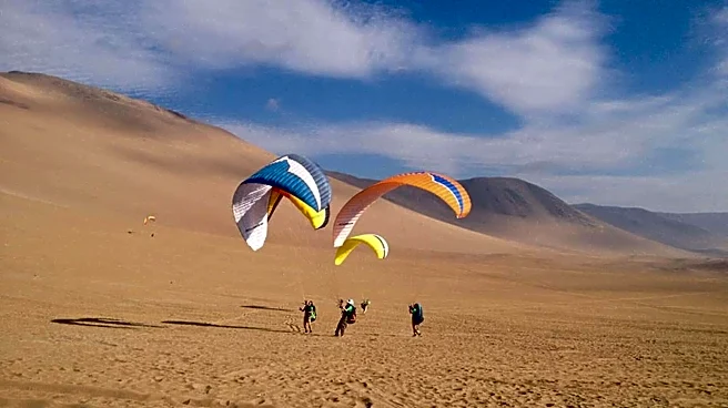 Sand kiting is a must-try desert adventure!