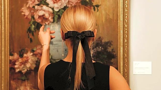How to style your hair with ribbons