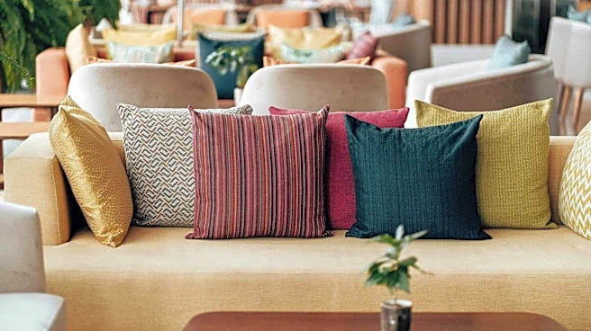 How to arrange cushions for a cozy living room