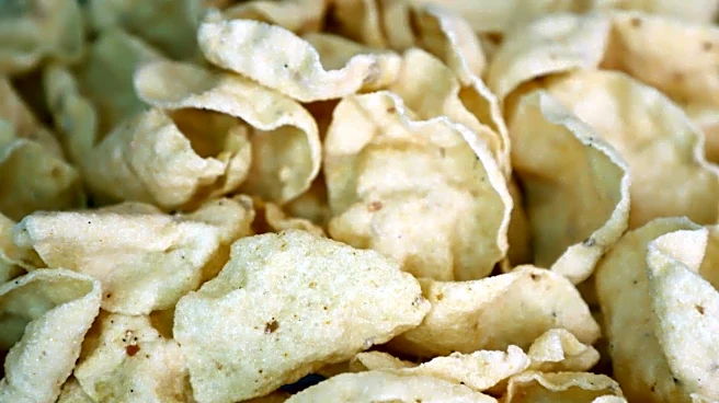 Swap chips with sprouted lentil crisps