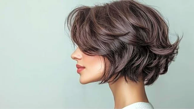 Want fuller-looking hair? Try a layered shag