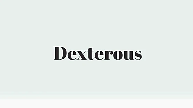 Word of the Day: Dexterous