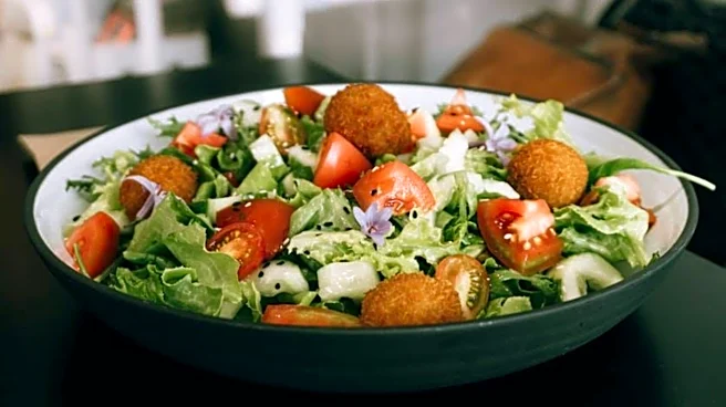 This breakfast salad is nutritious and satisfying
