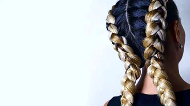 French braids: A hairstyle that stands out