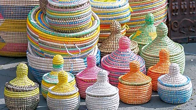 How to make grass baskets at home
