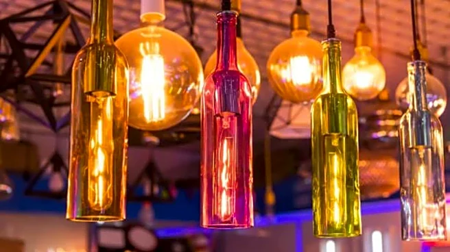 Transform glass bottles into stunning mosaic lamps