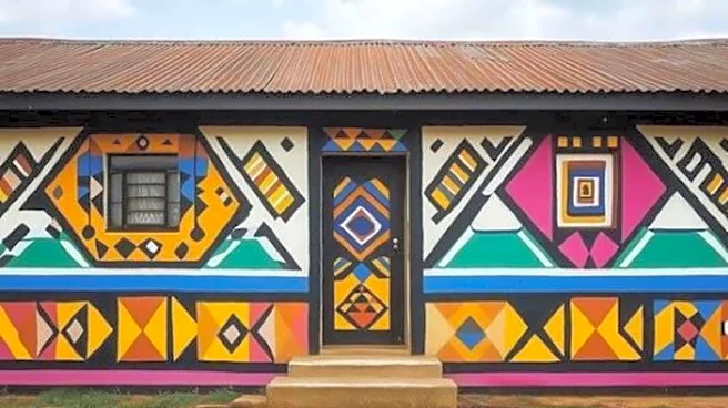 Ndebele patterns: A traditional art inspiring modern spaces