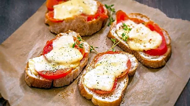 This open toast recipe is quick and tasty