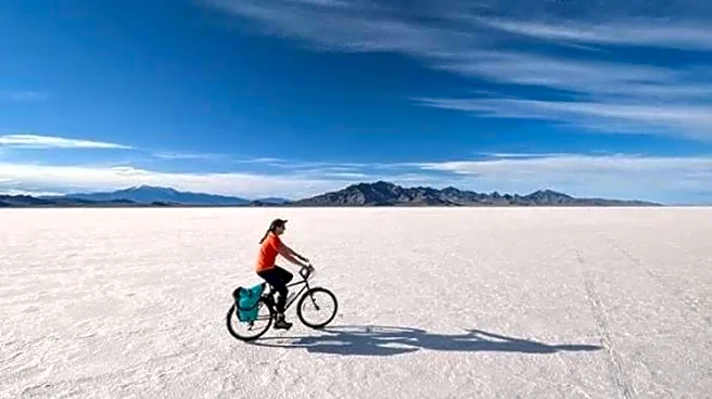 How to navigate salt pans on a bike