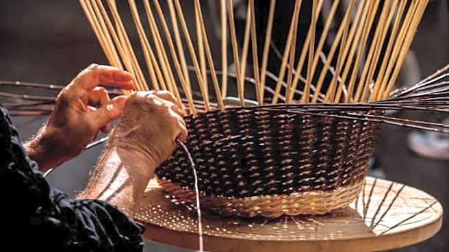 What is Kikuyu basket weaving?
