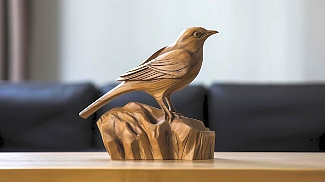 How to turn cork into decorative birds