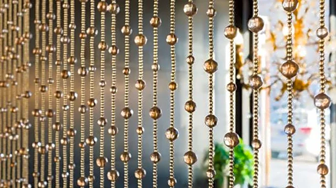 How to create beautiful bead curtains