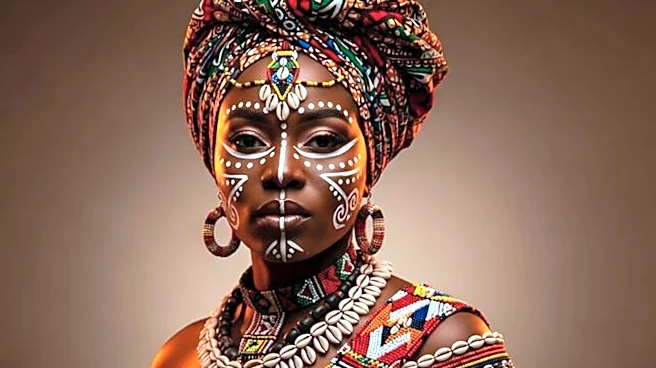 African body painting: Techniques behind the art