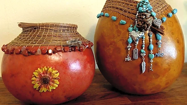 How to style your home with gourd art