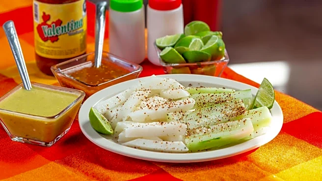 Add crunch and flavor to salads with jicama and lime