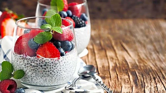 Quick and easy: Almond milk chia pudding