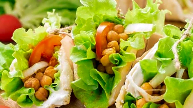 5-minute chickpea wrap for busy mornings