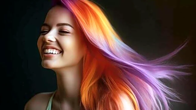 Sunset hair: The perfect fun hair transformation