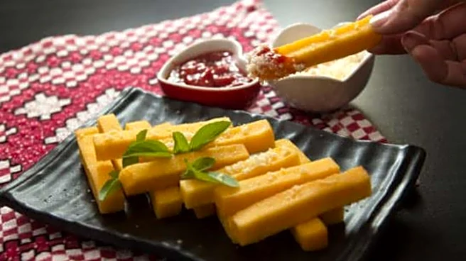Make these delicious polenta snacks at home