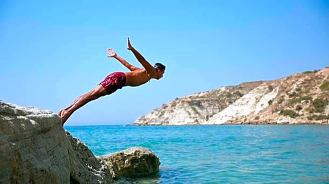 Cliff divers, add Lake Tanganyika to your list