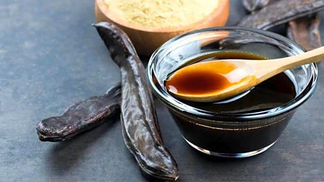 What is carob syrup?