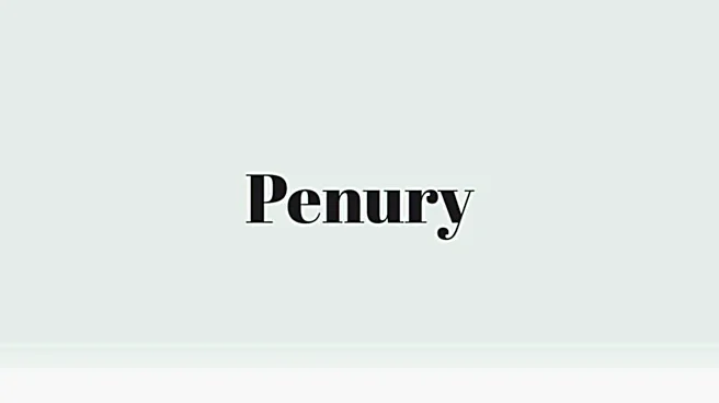 Word of the Day: Penury