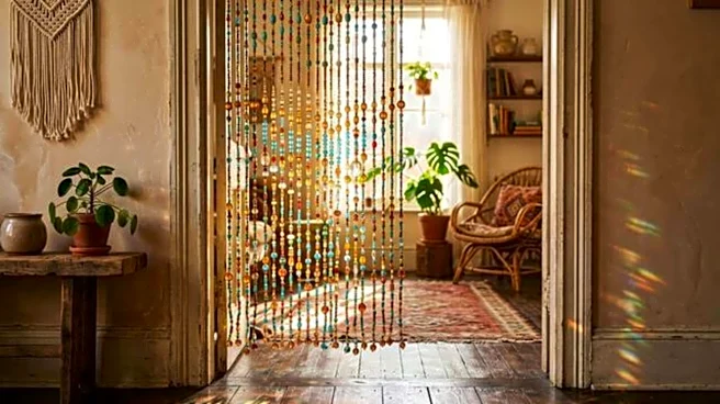 Transform your space with clay bead curtains