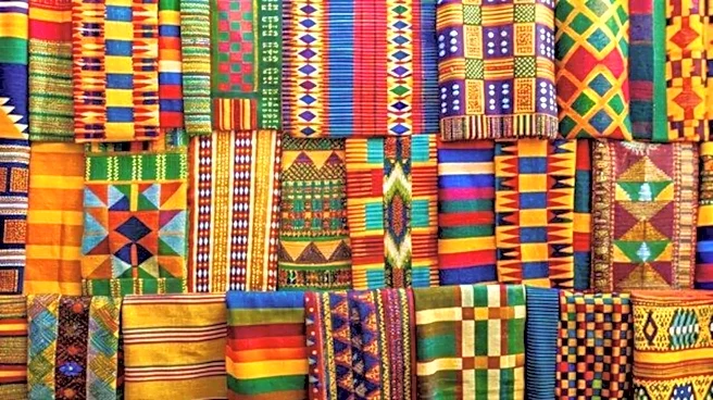 How kente patterns are inspiring modern art