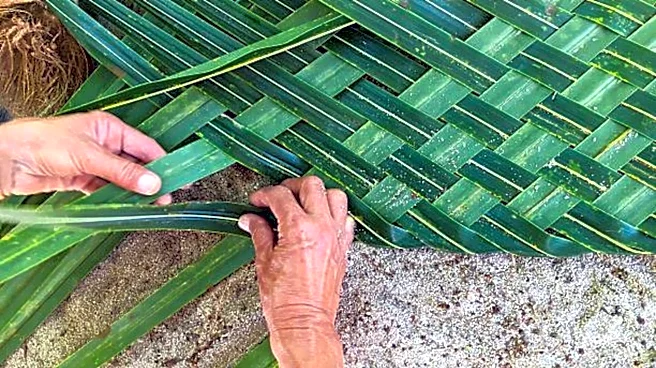 How to create banana leaf placemats
